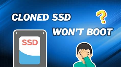 cloned drive wont boot winndows 10|make ssd bootable after cloning.